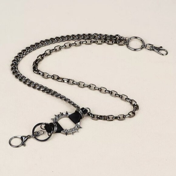 23" Strong Leash Thick Wallet Key Chain Biker Trucker Jean Keychain 2 Layers - Picture 5 of 5